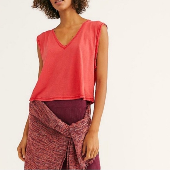 We The Free Tops - We The Free NWT Dreamy Tank in Ignition size Small ❤️🩷